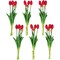 Northlight Real Touch™ Pink Artificial Tulip Floral Bundles Set of 6 - 18"